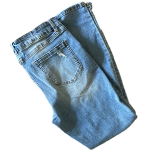 WOMEN'S d. jeans Distressed Skinny Size 14 👑